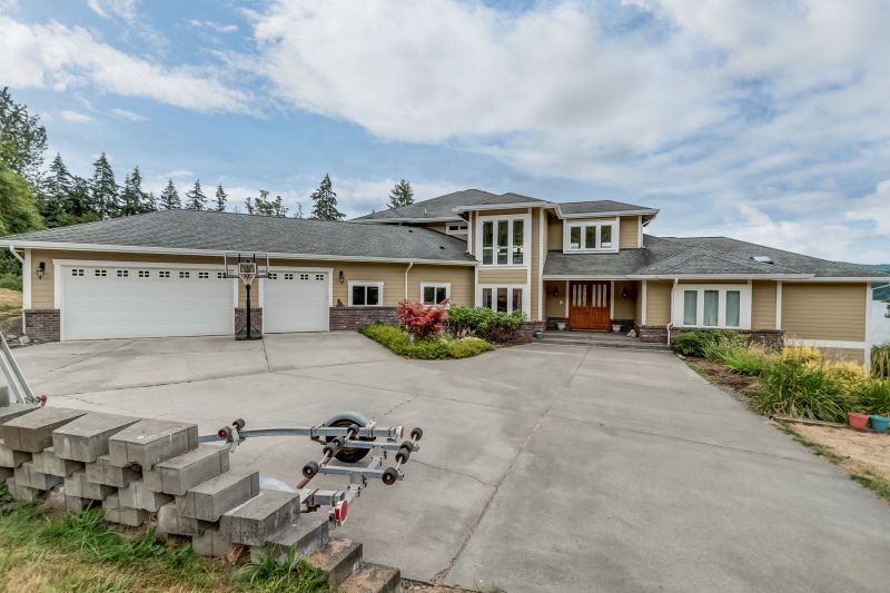 Modern Concrete Driveway